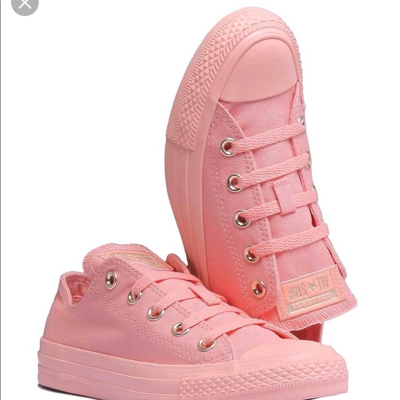 NWT Converse Adult Vulc Ctas Pure Peach🍑 W AUTHEN - Picture 6 of 8